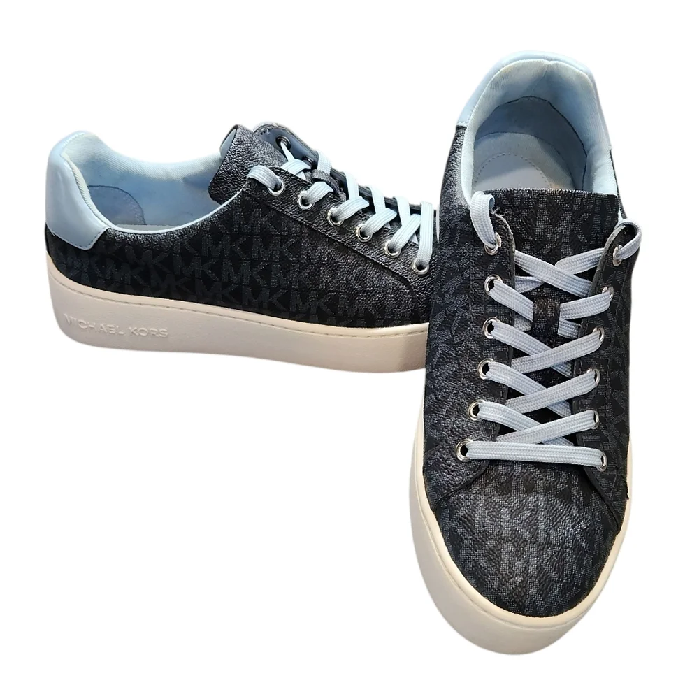 Women's Michael Kors Poppy‎ Lace Up Light Sky